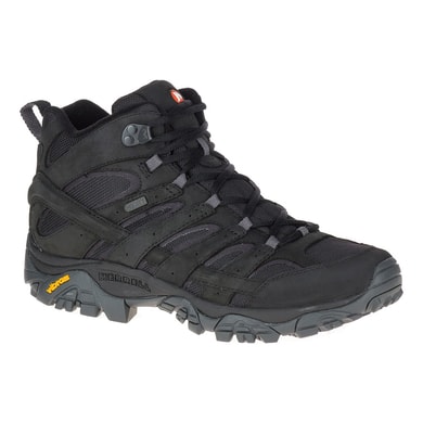 MERRELL MOAB 2 SMOOTH MID WTPF black