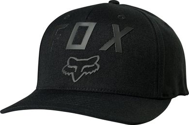 FOX NUMBER 2 FLEXFIT HAT Black