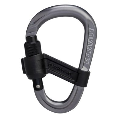 MAMMUT Smart HMS 2.0 Screwgate Carabiner, grey