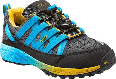 KEEN VERSATRAIL WP JR magnet/blue - dětské turistické boty