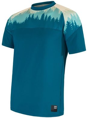 SENSOR COOLMAX IMPRESS men's T-shirt sapphire/trees