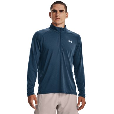 UNDER ARMOUR UA STREAKER HALF ZIP-BLU