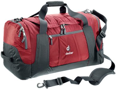 DEUTER Relay 60 cranberry-granite - cestovní taška