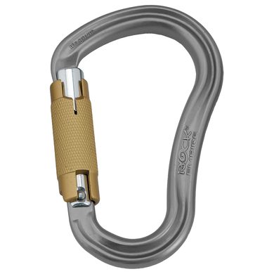 ROCK EMPIRE Carabiner HMS Magnum 2T Šedá