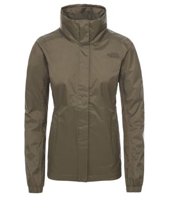 THE NORTH FACE W RESOLVE PARKA II NEW TAUPE GREEN