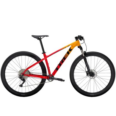 TREK MARLIN 7 Marigold to Radioactive Red Fade 2022