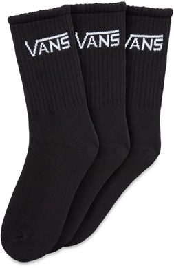 VANS BY CLASSIC CREW BOYS (1-6, 3PK) Black