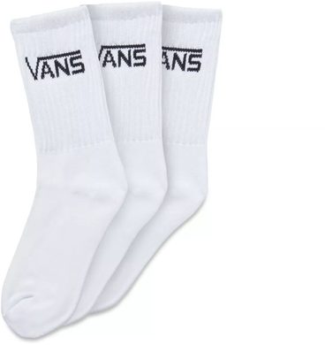 VANS BY CLASSIC CREW BOYS (1-6, 3PK) White