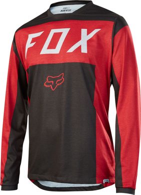 FOX Indicator LS Moth Jersey Red/Black