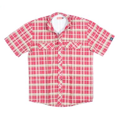 UAX KOSHILE CHECKY RED - Men's shirt