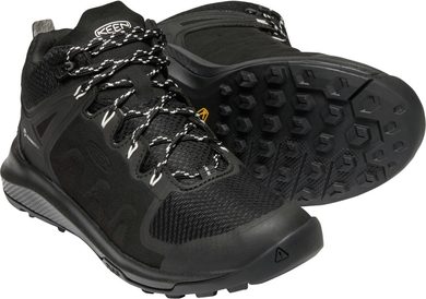 KEEN EXPLORE MID WP W, black/star white