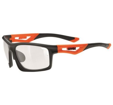 UVEX SPORTSTYLE 700 VARIO black mat orange - sportovní brýle oranžové