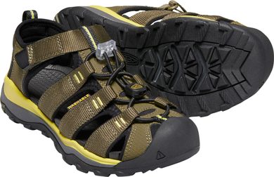 KEEN NEWPORT NEO H2 JR, dark olive/celery