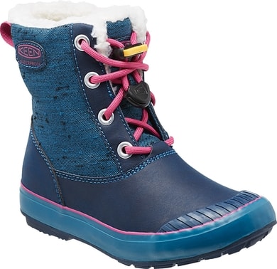 KEEN ELSA BOOT WP K blue/berry - dětské zimní boty