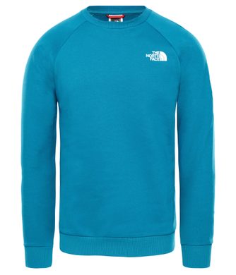 THE NORTH FACE M RAGLAN REDBOX CREW CRYSTAL TEAL