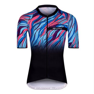 FORCE LIFE neck sleeve, black-blue-pink