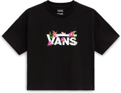 VANS FLEURS OS CROP SS Black