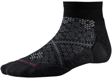 SMARTWOOL PHD RUN LIGHT ELITE LOCUT black