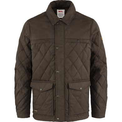 FJÄLLRÄVEN Övik Wool Padded Jacket M Dark Olive