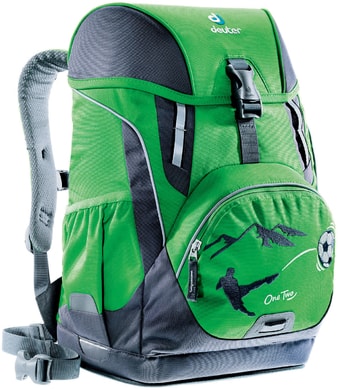 DEUTER OneTwo 20l spring soccer - dětský batoh zelený