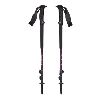 BLACK DIAMOND TRAIL BACK TREK POLES, Mulberry