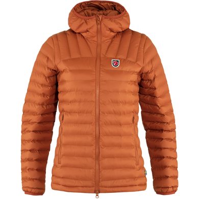 FJÄLLRÄVEN Expedition Lätt Hoodie W Terracotta Brown