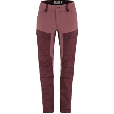 FJÄLLRÄVEN Keb Trousers Curved W Reg Port-Mesa Purple