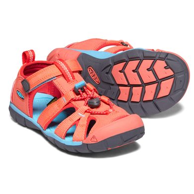 KEEN SEACAMP II CNX JR coral/poppy red