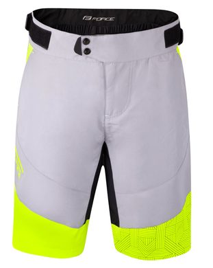 FORCE STORM with removable liner, grey-fluo