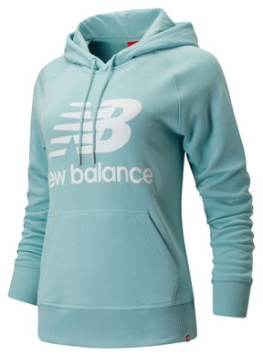 NEW BALANCE WT91523DRZ - ESSE PO HOODIE modrá