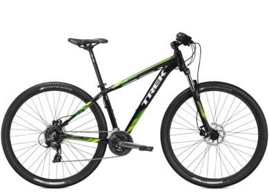 TREK MARLIN 6 BLACK/LIME GREEN - odpružené horské kolo