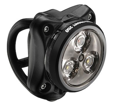 LEZYNE ZECTO DRIVE FRONT LIGHT BLK/HI GLOSS