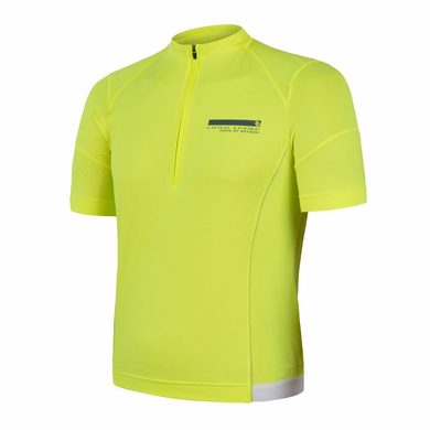 SENSOR COOLMAX ENTRY pánský dres kr.rukáv neon yellow