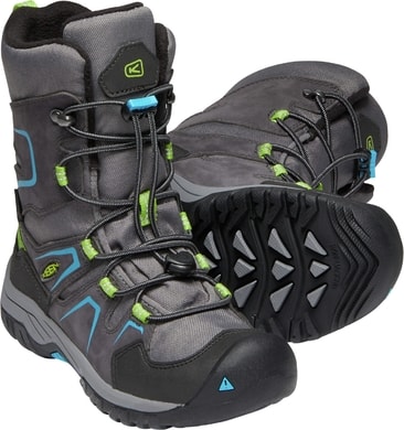 KEEN LEVO WINTER WP Y MAGNET/BLUE JEWEL