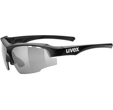 UVEX SPORTSTYLE 107 black matt/silver - sportovní brýle černé