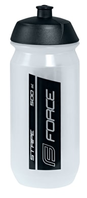 FORCE STRIPE 0,5 l, transparent-black