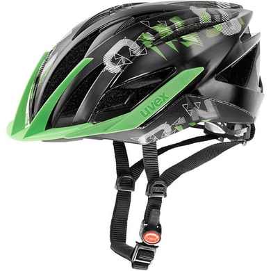 UVEX ULTRA SNC black green mat shiny - xc helma černá
