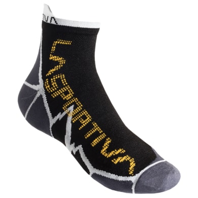 LA SPORTIVA Long Distance Socks, 29S Black/Yellow