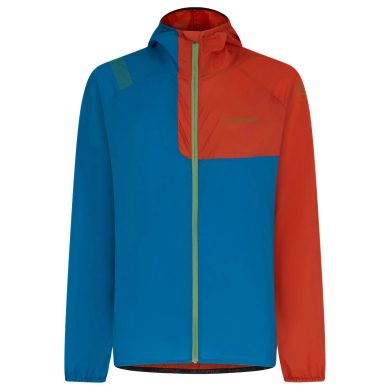 LA SPORTIVA Vento Windbreaker M, Space Blue/Saffron