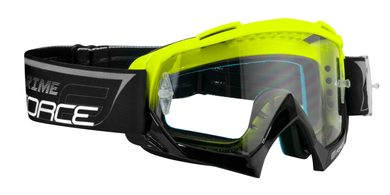FORCE GRIME downhill black-fluo, clear glass