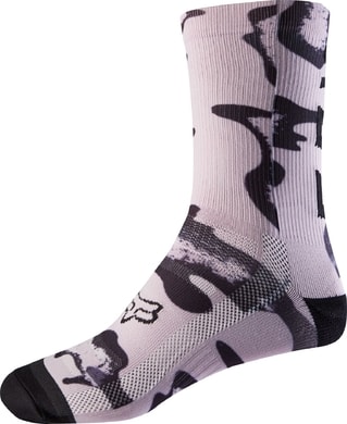 FOX Womens 8" Print Sock, lilac