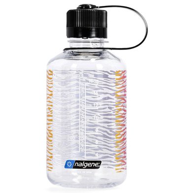 NALGENE Narrow Mouth 500 ml, Clear Rainbow Zebra