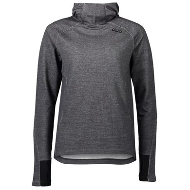 POC W's Merino Hood Sylvanite Grey Melange