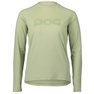 POC W's Reform Enduro Jersey Exaggerate Green