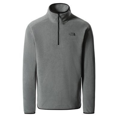 THE NORTH FACE M 100 GLACIER 1/4 ZIP - EU, TNF Medium Grey Heather