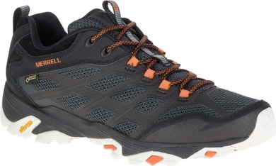 MERRELL MOAB FST GORE-TEX black/orange - pánské outdoorové boty