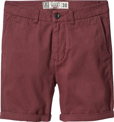 GLOBE Goodstock Chino Oxblood - Pánské kraťasy