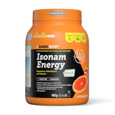 NAMEDSPORT ISONAM ENERGY RED ORANGE - 480G