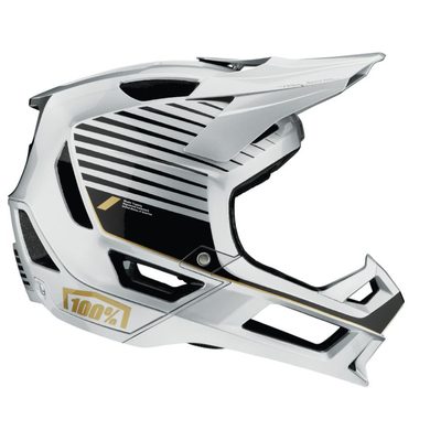 100% TRAJECTA Helmet w/Fidlock Ranelagh Silver