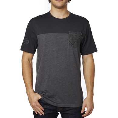 FOX 16333-587 SEABASS Black Vintage - tričko pánské